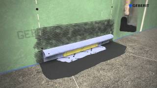 Geberit Wall Drainage amp Duofix Installation [upl. by Airotna166]