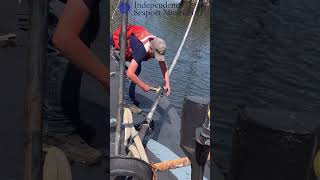 Submarine Becuna Battleship Maintenance w Manny delawareriver battleship philadelphia asmr [upl. by Odnumyar]