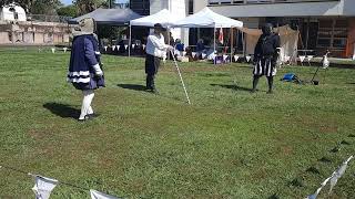 12102024 St Florian Baronial Rapier Tournament 4 [upl. by Yelnek]