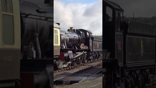 British Railways 7820 Dinmore Manor on the GWSR trains railway steamtrain ukrail steam [upl. by Aland]