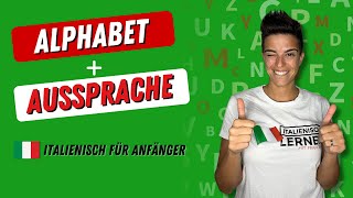 Italienische Alphabet und Aussprache  Italienisch lernen für Anfänger 🇮🇹 [upl. by Asabi280]