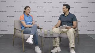 Hyundai India  Smriti Mandhana Interview [upl. by Allehcram]