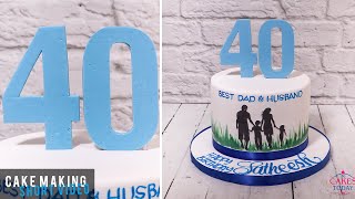 40th Birthday Cake [upl. by Toll]