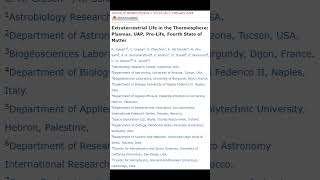 Extraterrestrial Life in the Thermosphere Plasmas UAP PreLife Fourth State of Matter  notebooklm [upl. by Krahling38]