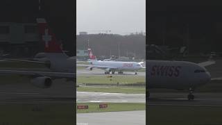 Swiss Airbus A340300 Departure [upl. by Seditsira]