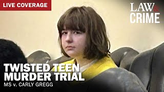 LIVE Twisted Teen Murder Trial — MS v Carly Gregg — Day 2 [upl. by Dace898]