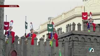 Moros y Cristianos Alcoy 2019 Embajada Cristiana Tva [upl. by Iffar488]