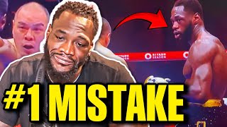 Deontay Wilder BIGGEST MISTAKES in KO LOSS [upl. by Ielak]