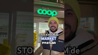 Stockholm’de Market Fiyatları  İsveç’te Fiyatlar  İsveç Yaşam  Sweden Grocery Shopping amp Prices [upl. by Davine]