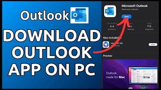 How to Download Outlook App on Desktop PC 2024 [upl. by Moya499]