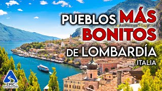 Lombardía Italia Los Pueblos Más Bonitos para Visitar  4K [upl. by Sidon]