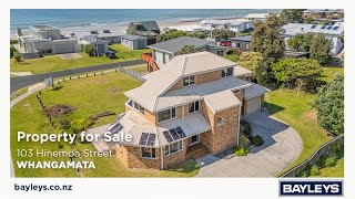 103 Hinemoa Street Whangamata [upl. by Aiekram899]