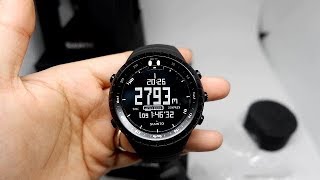 SUUNTO CORE ALL BLACK ORIGINAL UNBOXING [upl. by Stephanie]