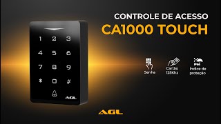 Controle de Acesso CA1000 Touch AGL [upl. by Hgielsel917]