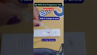 🥰How to use pregnancy test in home 🥰PregnancytestshortsNursing [upl. by Naryt]