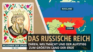 Das Russische Reich  Geschichte animiert  Zusammengefasst auf einer Karte [upl. by Helge]