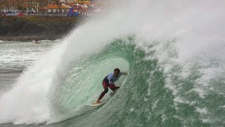 Surfing Showdown in Mundaka  Red Bull Rivals Spain 2014 [upl. by Tammi]