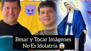 ¿Es Idolatría Tocar Besar y Arrodillarse Ante Imágenes Respuesta Sacerdote Católico😱 [upl. by Cioban]