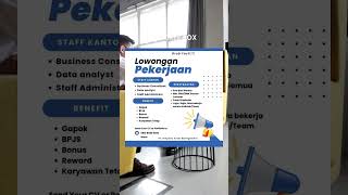 infolokerjakartanLOKERBOX  Lowongan Pekerjaan [upl. by Richard824]