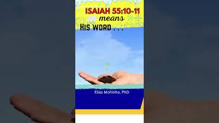 ISAIAH 551011 shorts I The Power of God’s Word shorts [upl. by Cirded]