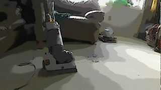 Vacuuming Shreded Paper with My Dyson DC14 Vacuum Cleaner [upl. by Assirhc]