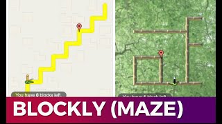 Solusi Lengkap Blockly Maze Game [upl. by Bazar454]