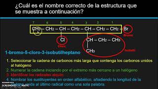 Grupos funcionales Halogenuros de alquilo y alcoholes [upl. by Silverman]