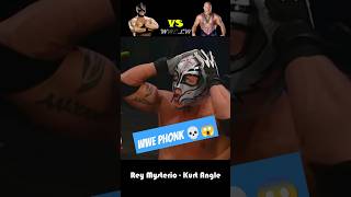 Rey Mysterio vs Kurt Angle 2002  WWE Phonk Edit 💀 wwe reymysterio phonk skull [upl. by Mckale730]