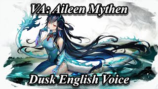 Dusk English Dub Voice Lines E2  Max Trust Arknights [upl. by Able]