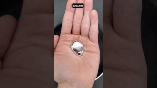 Gallium metal sciencfacts science shorts [upl. by Enirak55]