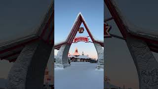 Rovaniemi In A Minute Rovaniemi SantaClausVillage Finland Winter Shorts 🥰 [upl. by Senzer548]