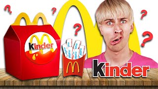 Kupiłem w McDonalds zestaw Kinder Happy Meal [upl. by Brodench]