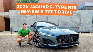 2024 Jaguar FType R75 Review amp Test Drive  Supercharged V8 575 Horsepower 115000 Of FUN [upl. by Mckee924]