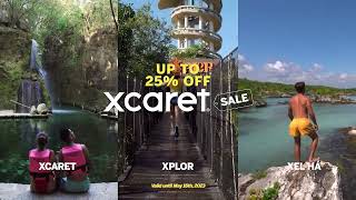 Xcaret Sale  Xplor Park [upl. by Elli]