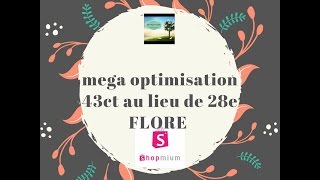 optimisation auchan 43ct au lieu de 23euros  bon plan [upl. by Olonam483]