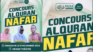 🔴 DIRECT GRAND THÉÂTRE  CONCOURS NAFAR AL XURAN ORGANISER PAR AL BACHIR GUEYE LE 10 NOVEMBRE 2024 [upl. by Eelloh]