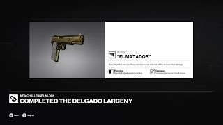 HITMAN™ 2 Delgado Larceny 2min 15secs Silent Assassin guide to unlocking the El Matador walkthrough [upl. by Allene721]