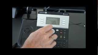 DEMO Video AlcatelLucent digital phone 4029 on the Enterprise solution [upl. by Yemane]