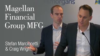 Magellan Financial Group ASXMFG Craig Wright and Stefan Marcionetti [upl. by Naret]