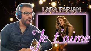 Lara Fabian  Je taime Live in Paris 2001 REACTION [upl. by Sidnal]