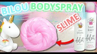 BILOU BODYSPRAY SCHLEIM selber machen OHNE Waschmittel💗Bilou Slime DIY Deutsch  Lets Try 4K [upl. by Lyontine]