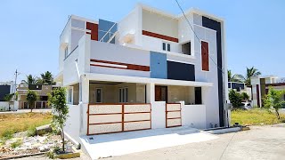 Attractive Elevationஉடன் வடக்கு பார்த்து கட்டிய 3BHK வீடு PH 8220631166 House for sale in Karamadai [upl. by Orag]