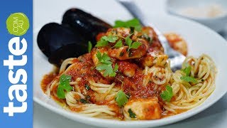 Delicious Spaghetti Marinara Recipe  tastecomau [upl. by Auhsoj243]