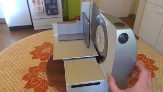 TESTFunktionsprüfung Allesschneider Siemens Functional check Food Slicer [upl. by Arrais]