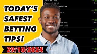 FOOTBALL PREDICTIONS TODAY  SOCCER PREDICTIONS TODAY  BETTING TIPS TODAY  MASKED BETTOR [upl. by Wandie]