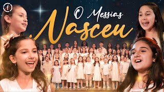 O MESSIAS NASCEU  NATAL  Coral LAF Kids PLAYBACK [upl. by Angid]