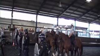 Mounted Police amp Riot Squad Advance Display at the Mounted Police Open Day 08Sept2013 [upl. by Jt247]