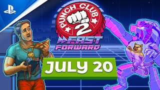 Punch Club 2 Fast Forward  Out July 20th  PS5 amp PS4 Games [upl. by Robbin533]