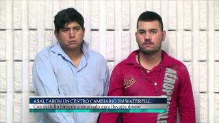 Asaltaron un centro cambiario en Waterfill [upl. by Emilee]