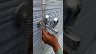 how to change Muslim shower pipe install a new pipe Muslim shower both hand shower leakage [upl. by Hammock104]